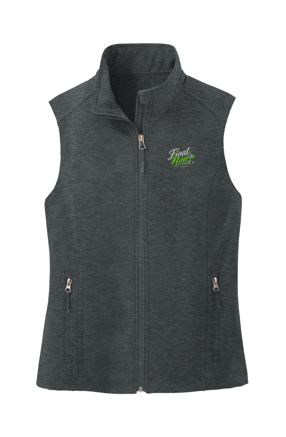 F9 women's Alternate Logo Soft Shell Vest