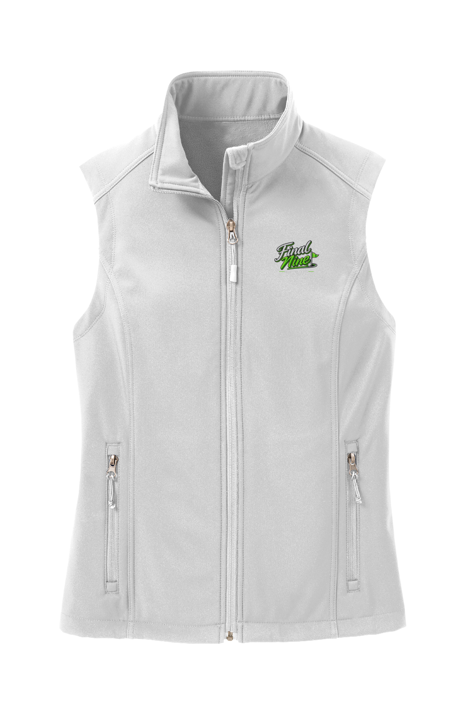 F9 women's Alternate Logo Soft Shell Vest