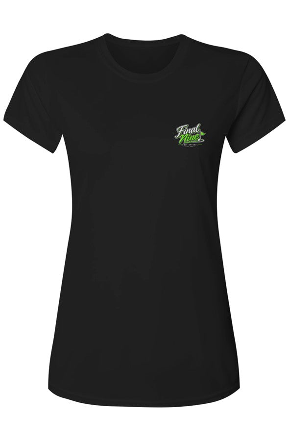 F9 Women 39 s Alternate Logo Performance tee